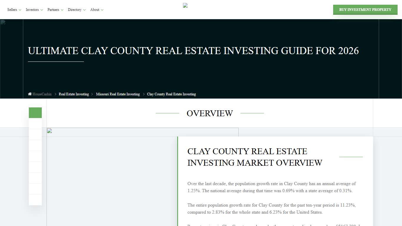 Real Estate Investing in Clay County MO [2026 Analysis] HouseCashin