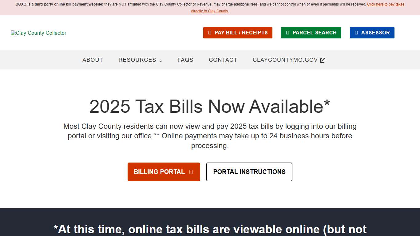 Clay County Collector - Kansas City, Missouri